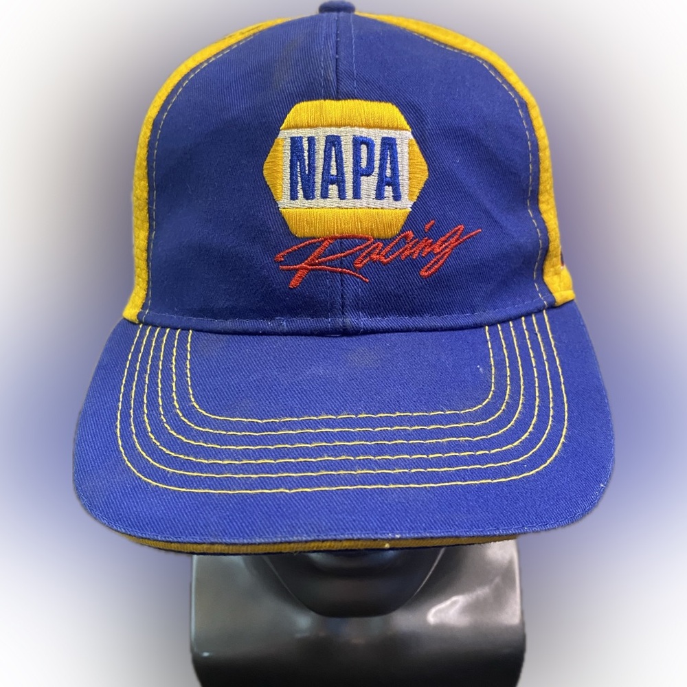 NAPA Racing #9 Chase Elliott Hat/ Baseball Cap - Blue Yellow Adjustable